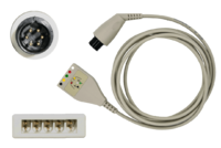 5-adr. EKG-Stammkabel mit VS-Stecksystem, zu Mindray Datascope