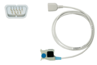 SpO2-Fingerclip-Sensor für Kinder, zu Nihon Kohden Sub-D 9pin, 150 cm