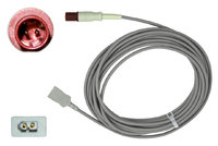 Temperatur-Adapterkabel für Rüsch-Einwegsonden, zu Philips HP, 500 cm