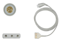 3-adr. EKG-Stammkabel mit 1,5 mm DIN-Buchse, zu Philips & Mindray