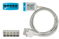 EKG-Verlängerungsleitung mit Dual-Pin Konnektor, zu Dräger Siemens