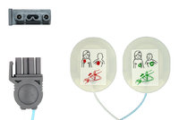 Multifunktionselektrode für Kinder, vorkonnektiert, zu Physio Control LP 500 / 1000, 5 Paar