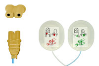 Multifunktionselektrode für Kinder, vorkonnektiert, zu Schiller DEFIGARD Touch 7, ARGUS PRO LifeCare, 5 Paar
