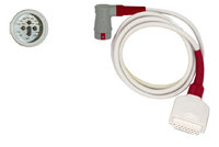 SpO2-Adapterkabel, GS Stemple (rainbow) auf Masimo M-LNCS #3375, 120 cm