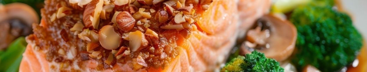 06/2026 Lachsfilet mit Haselnusskruste 06/2026 Lachsfilet mit Haselnusskruste