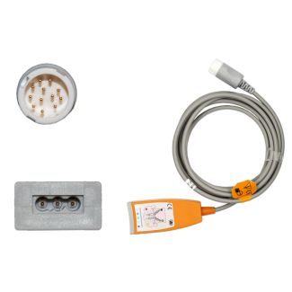 3-adr. OP-EKG-Stammkabel mit Philips-Stecksystem, zu Philips HP