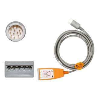 5-adr. OP-EKG-Stammkabel mit Philips-Stecksystem, zu Philips HP