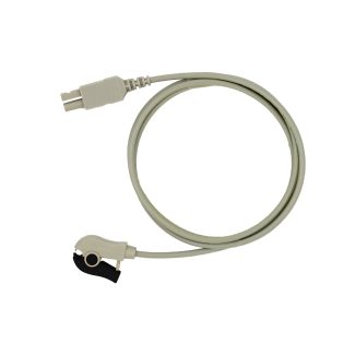 EKG-Einzelleitung zum Philips-Stecksystem, 100 cm, Schwarz