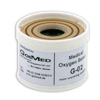 Doppelkathoden-Sauerstoffsensor mit 3 Goldkontakte