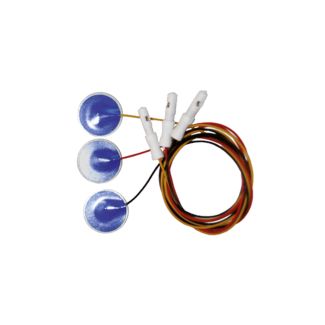 Neonatenelektrode "Schaumstoff" mit DIN-Stecker, Clear Gel, Ø 20 mm, 120 Stück