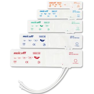 NiBP-Einweg-Manschette, 2-Schlauch, Neonatal Gr. 3, 6-11 cm
