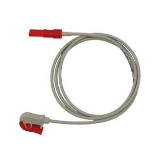 EKG-Einzelleitung zum VS-Stecksystem, 100 cm, Rot