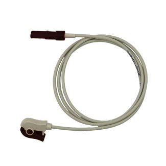 EKG-Einzelleitung zum VS-Stecksystem, 100 cm, Schwarz
