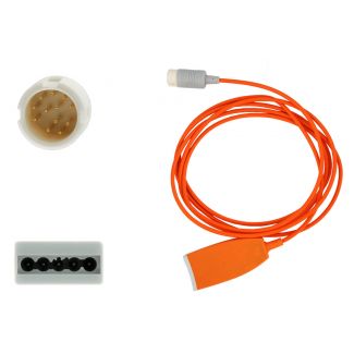 5-adr. OP-EKG-Stammkabel mit Philips-Stecksystem, Orig. Philips HP