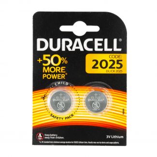 Duracell Lithium Knopfzelle 3 Volt, CR2025, 2 Stück