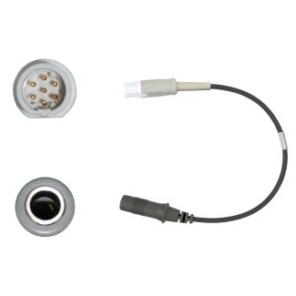 Temperatur-Adapterkabel, Dräger zu Dräger Siemens für Klinkenstecker