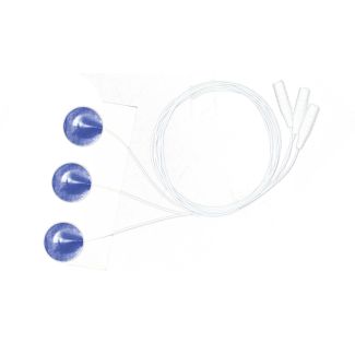 Neonatenelektrode "Micropore" mit Bananensteckerkupplung, Clear Gel, Ø 22 mm, 120 Stück