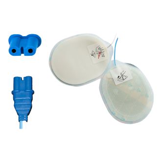 Multifunktionselektrode für Erw., zu Schiller DEFIGARD Touch 7, ARGUS PRO LifeCare, 10 Paar