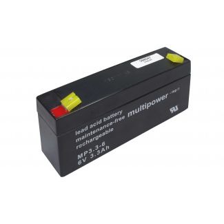 Blei-Akku Multipower MP3, zu GE Critikon CARESCAPE