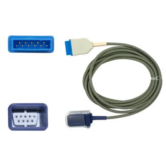 SpO2-Adapterkabel, zu GE Marquette etc. auf Nellcor OxiMax, 300 cm