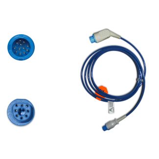 SpO2-Adapterkabel, zu Philips HP DPK1 auf D-shaped, 220 cm