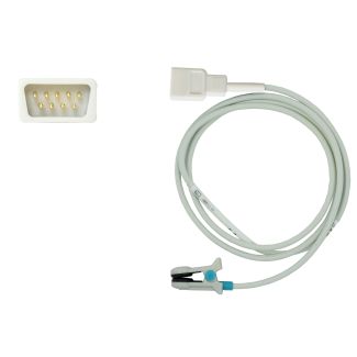 SpO2-Ohrsensor, zu GE Datex Sub-D 9pin, 110 cm