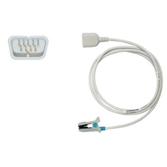 SpO2-Ohrsensor, zu Nihon Kohden Sub-D 9pin, 150 cm