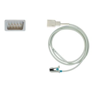 SpO2-Ohrsensor, zu Nonin Sub-D 9pin, 110 cm