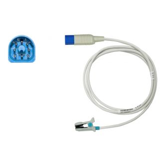 SpO2-Ohrsensor, zu Philips HP D-shaped 8pin, 150 cm