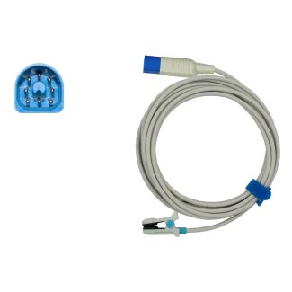 SpO2-Ohrsensor, zu Philips HP D-shaped 8pin, 300 cm