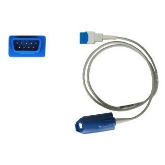 SpO2-Fingerclip-Sensor für Erw., zu GE Datex TruSignal, 110 cm