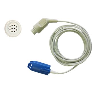 SpO2-Fingerclip-Sensor für Erw., zu GE Datex 10pin, 300 cm