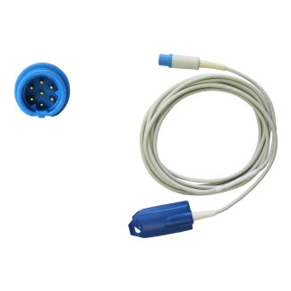 SpO2-Fingerclip-Sensor für Erw., zu Dräger Siemens MultiMed, 300 cm