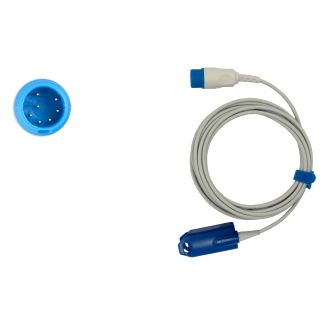 SpO2-Fingerclip-Sensor für Erw., zu Mindray DPK1 12 pin, 300 cm