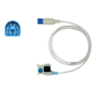 SpO2-Fingerclip-Sensor für Kinder, zu Philips HP D-shaped 8pin, 150 cm