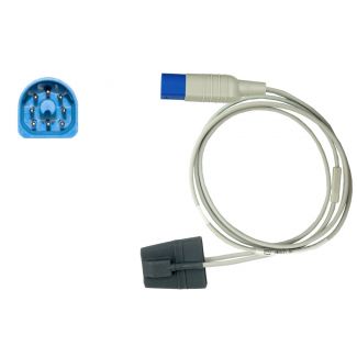 SpO2-Silikon-Fingersensor, Kinder, zu Philips HP D-shaped 8pin, 150 cm