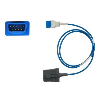 SpO2-Silikon-Fingersensor für Erw., zu GE Datex TrueSignal, 110 cm