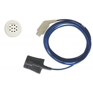 SpO2-Silikon-Fingersensor für Erw., zu GE Datex 10pin, 300 cm