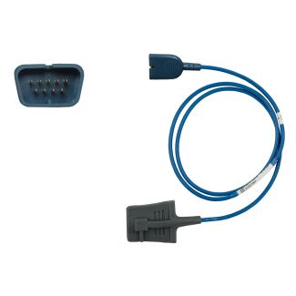 SpO2-Silikon-Fingersensor für Erw., zu Nihon Kohden Sub-D 9pin, 150 cm