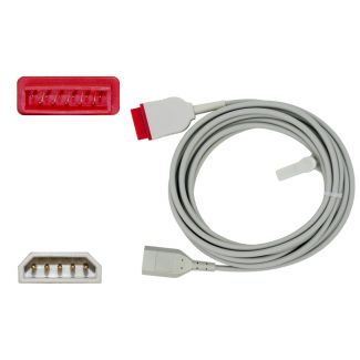 IBP-Adapterkabel für Codan PVB-Transducer, zu GE Marquette / GS Stemple