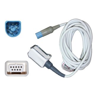 SpO2-Adapterkabel, Orig. Philips HP auf Masimo LNCS #2281, 300 cm