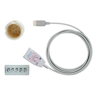 5-adr. EKG-Stammkabel mit Philips-Stecksystem, Orig. Philips HP