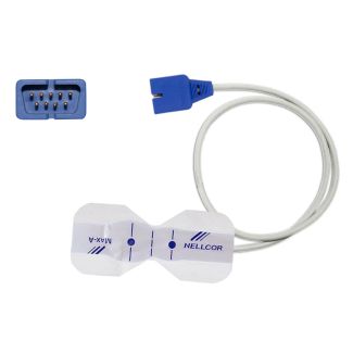 SpO2 Einweg-Klebesensor für Erw., Orig. Nellcor OxiMax #MAX-AL, 90 cm