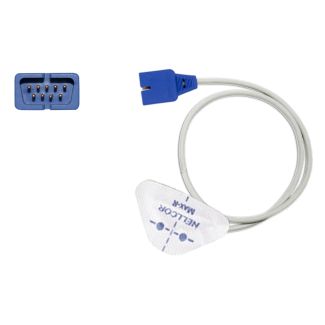 SpO2 Einweg-Klebesensor für Erw., Orig. Nellcor OxiMax #MAX-R, 45 cm