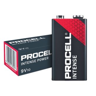 Duracell-Procell® Alkaline Batterie 9 Volt, Block, 10 Stück