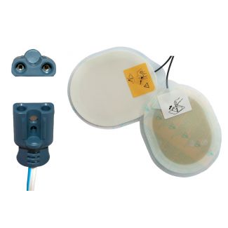 Multifunktionselektrode für Erw., röntgenfähig, zu Philips HP (Laerdal), 10 Paar