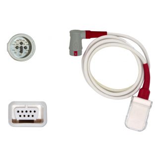 SpO2-Adapterkabel, GS Stemple (rainbow) auf Masimo LNCS #3376, 120 cm