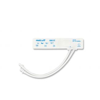 NiBP-Einweg-Manschette, 2-Schlauch, Neonatal Gr. 2, 4-8 cm