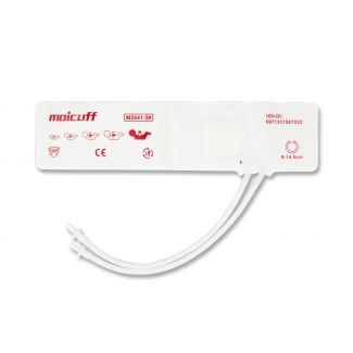 NiBP-Einweg-Manschette, 2-Schlauch, Neonatal Gr. 5, 9-14,5 cm