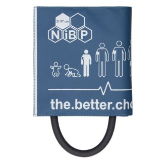 NiBP-Manschette BC1, 1-Schlauch, Erw. klein 21-27 cm, mit Adapter